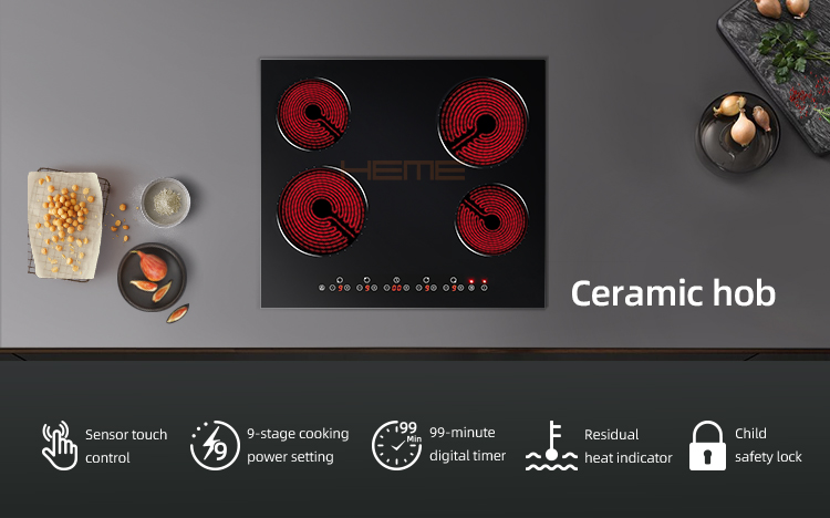 Built-in Infrared Cooktop OEM - 700℃ High Temp Supplier